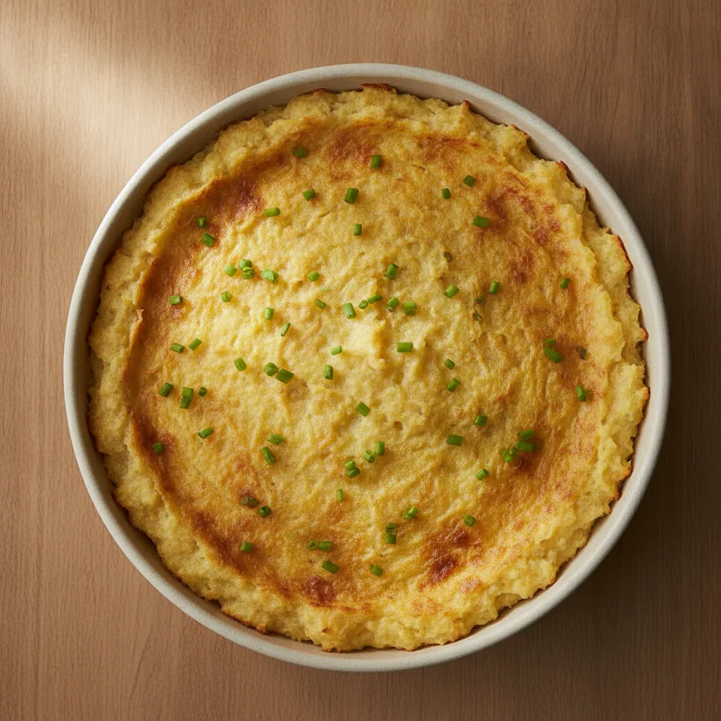 Escondidinho de mandioca com carne de jaca