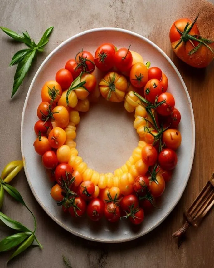 Cuscuz paulista de legumes na forma de anel