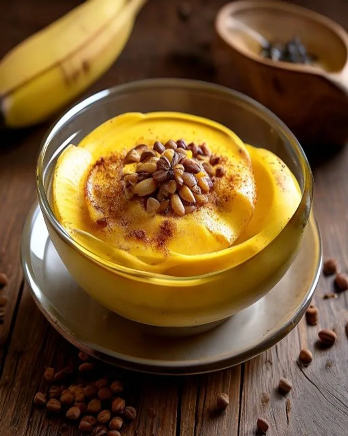 Banana em calda com cravo e canela