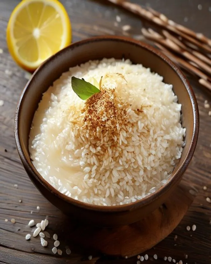 Arroz-doce cremoso com leite de aveia