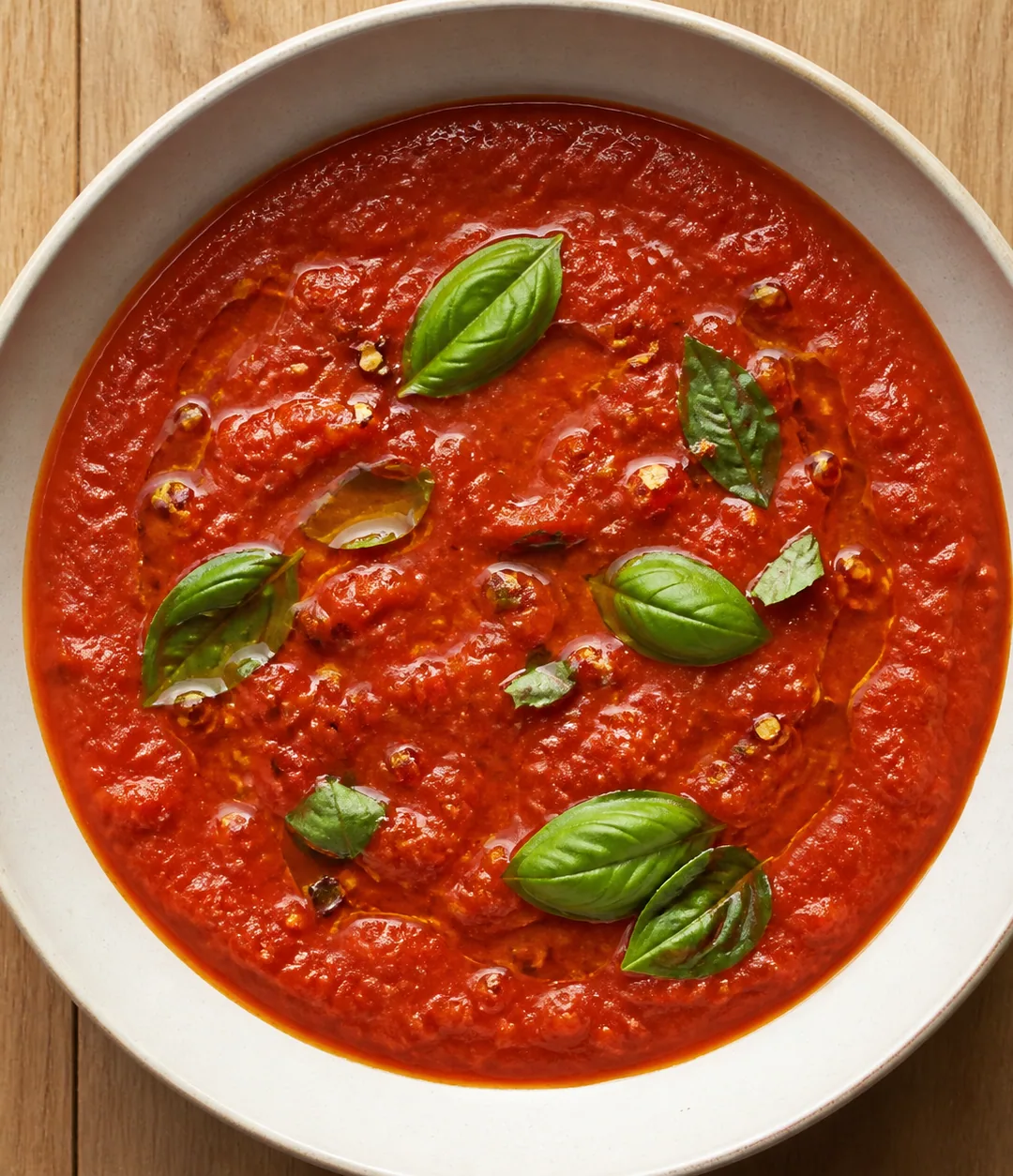 Molho de tomate assado, alho e páprica